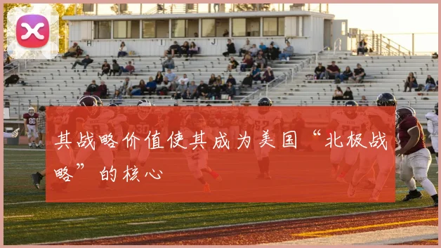 其战略价值使其成为美国“北极战略”的核心